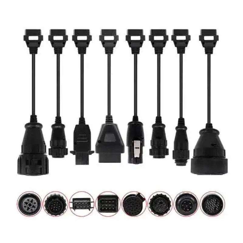 Set 8 Cabluri Adaptoare Interfata DS150 & Multti-Diag CDP+ PTCamioane Si Tiruri