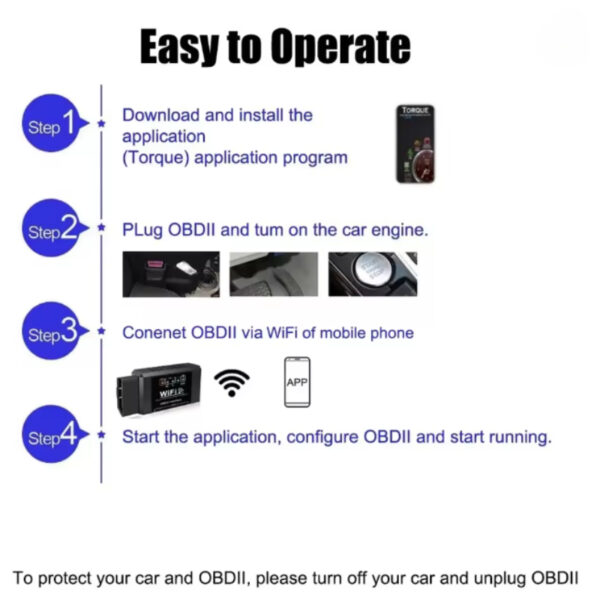 33c3dbddeea24c9e9a49298bc433a63f goods Scaner OBD wireless cu Wi-F
