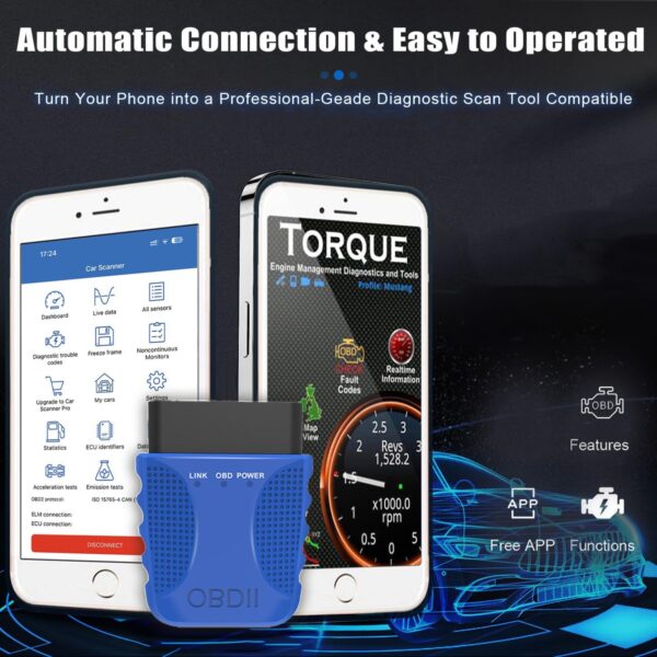 383ef48ca1d93f78880e6f66f468b865 1761740525457 Scaner OBD II wireless portabil