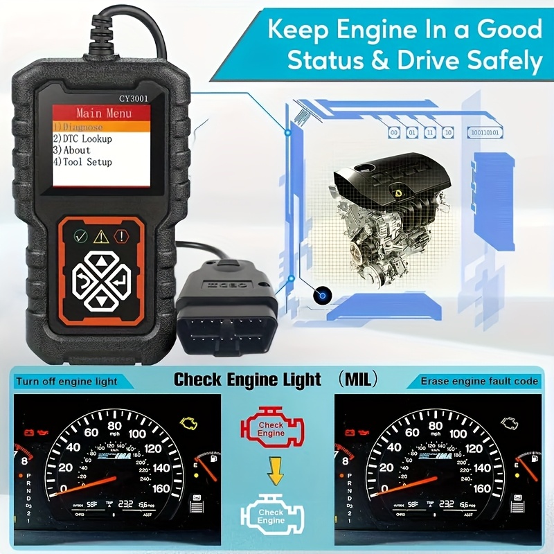 Instrument de diagnosticare pentru toate mașinile cu protocol OBD2