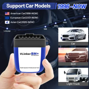 H69d43c9777864297a07b47e21ed3aef1Q Vgate vLinker BM ELM327 V2.2 OBD2 Scanner Bluetooth-For BMW