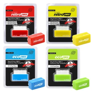 Nitro OBD2 Fuel Save 15% ECU Chip Tuning Box Plug Driver for Benzine Diesel