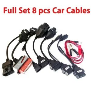 Set complet de 8 cabluri auto pentru testere pentru Ds150e CDP diagnosticare OBD2
