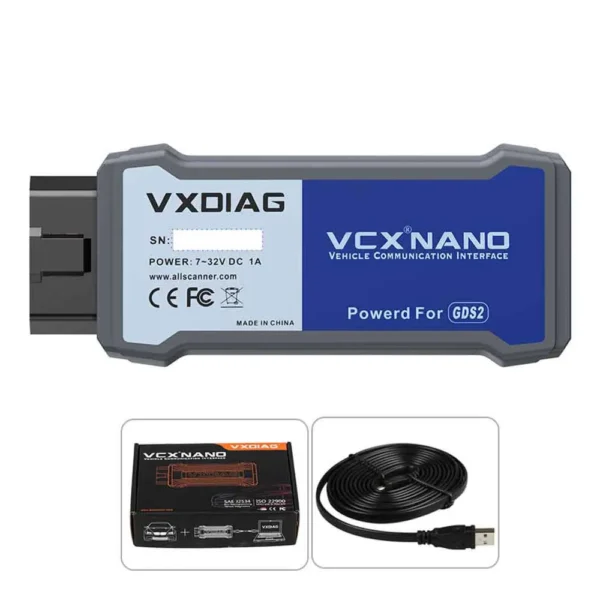 VXDIAG VCX NANO pentru instrument de diagnosticare GM / OPEL J2534 Programare ECU Codare