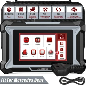 ANCEL DS160 pentru Mercedes Benz, toate sistemele, scaner OBD2