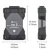 Tester Canclip VCI3 pentru Renault, suport WIFI + linie K CAN BUS Tester Canclip VCI3 pentru Renault, suport WIFI + linie K CAN BUS