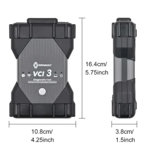 Tester Canclip VCI3 pentru Renault, suport WIFI + linie K CAN BUS
