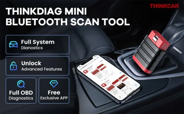 Sff30bf85dafc4c2dac869284b831e368D Tester de diagnoza auto multimarca GizMondo® Launch THINKDIAG mini