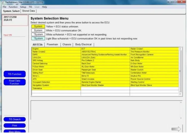 image (16) Interfata Toyota Lexus JLR Mongoose Techstream v18.00.008 + EWD 2018