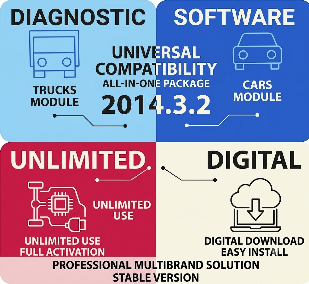 Software Diagnoză Auto Multibrand v2014.3.2