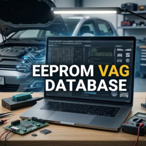 Bază de date EEPROM VAG fișiere dump bin hex pentru ECU și ceasuri de bord
