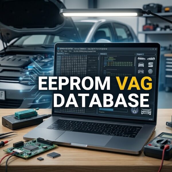EEPROM VAG pentru programe diagnoză auto Bază de date EEPROM VAG fișiere dump bin hex pentru ECU și ceasuri de bord