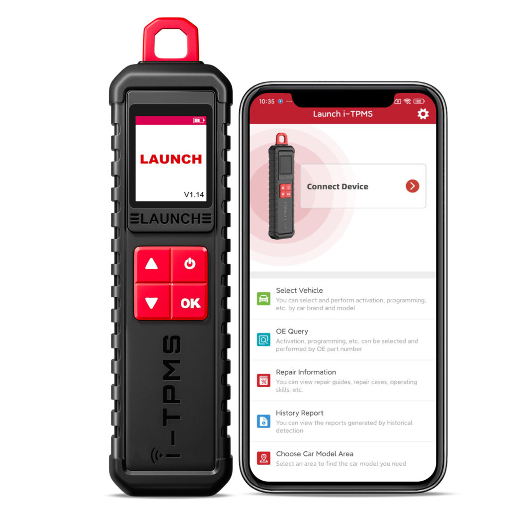 Launch X431 TSGUN - Programator & Diagnoză Senzori TPMS
